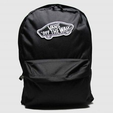 Vans Realm Backpack Casual Day Rucksack Black 42cm 22L **Factory Seconds**
