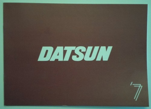 Datsun range 1977 mkt sales - datsun, uk