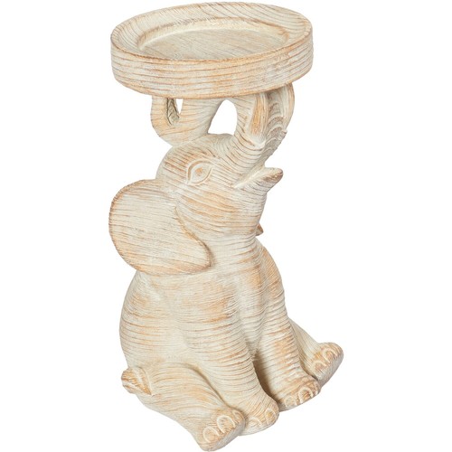 New natural elephant candle - new,