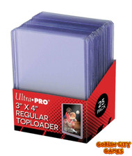 Ultra Pro Regular Top Loaders  3"x4" Clear Rigid Holders | 1-250 Top Loaders