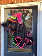 M&S Halloween Party Witch Spider Dress Girls Fancy Dressing Up Costume Age 9-10 