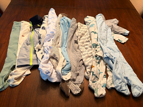 Month baby boy clothes - 3-6,