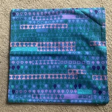 Handmade Vintage 1970s Heals Fabric Cushion Cover