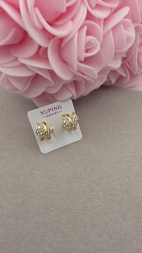 Xuping earrings gold - earrings, 14