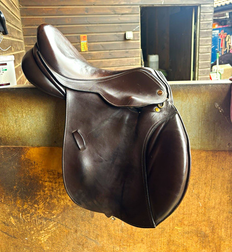 Brown leather nsc saddle - brown,