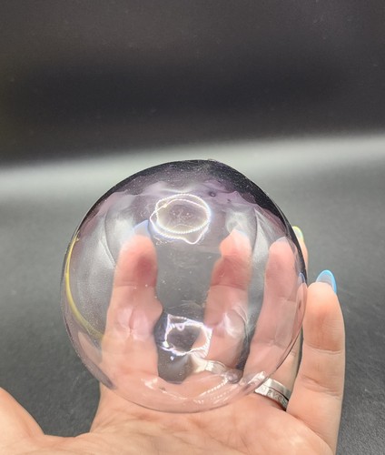 Vintage handblown purple glass - purple,