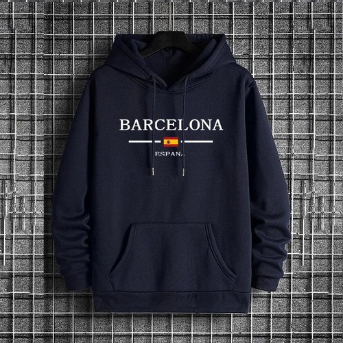 Mens hoodie for barcelona fans - mens,