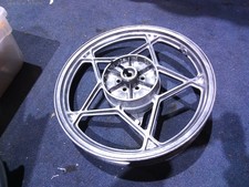 1979 - 1983 SUZUKI X5 GT200 18" REAR WHEEL RIM HUB BRAKE ASSY