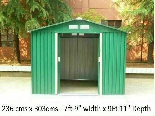 Metal garden shed 8 x - garden,