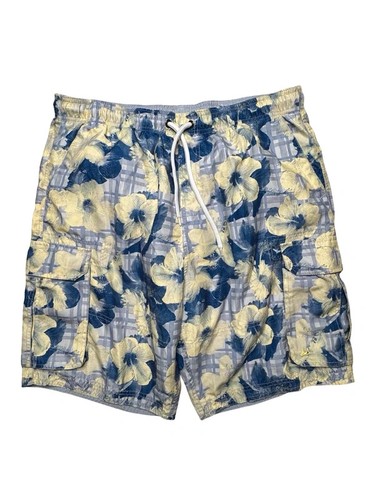 Mantaray blue floral swim - mantaray,