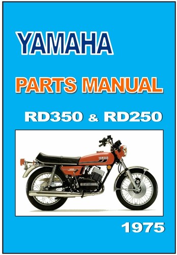 Yamaha parts manual rd350 - parts,