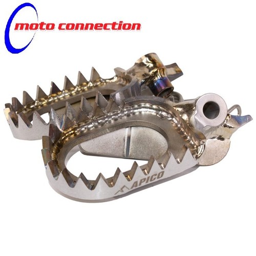 Apico titanium footpegs - apico, ti