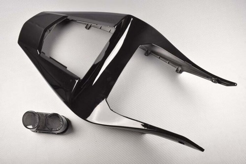 Black rear tail fairing - tail, fairing+smoke