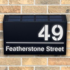 Personalised LED Solar House