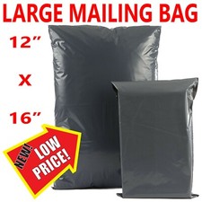 12 x 16" Grey Mailing Bags