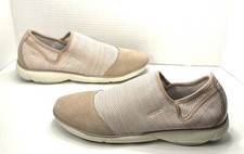 GEOX Pink Suede Slip On