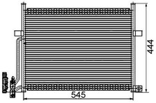 MAHLE A/C Condenser Parallel