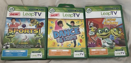 New leapfrog leaptv - game, lot