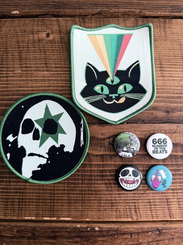 Rare gorillaz sew patches - rare!,