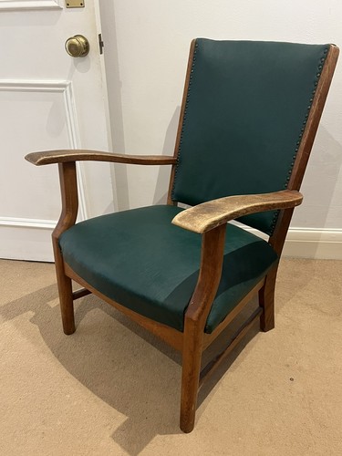 Vintage armchair solid wood - armchair.,