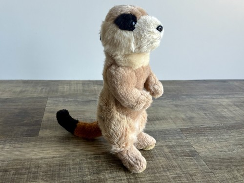 Standing meerkat soft toy - meerkat,