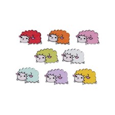 30pcs Cute Sheep Wooden
