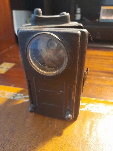 Old british military torch - old,