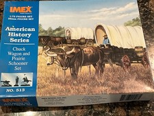 Imex 1/72  chuck wagon and prairie schooner Boxed On Sprues