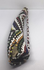 Ndebele Tribe Vintage Glass Beaded Snuff/Horns From South Africa In Ex Condition