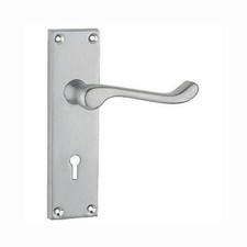 Door handle victorian scroll - victorian,