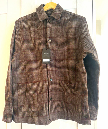 Massimo dutti wool tweed check - massimo,