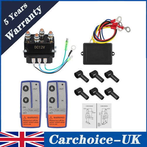 Winch solenoid relay contactor - winch,