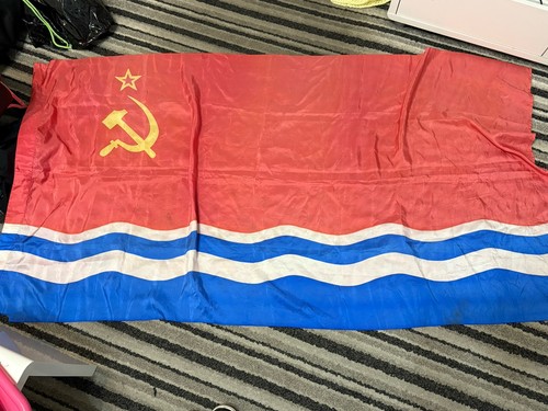 Original vintage ussr flag - original,