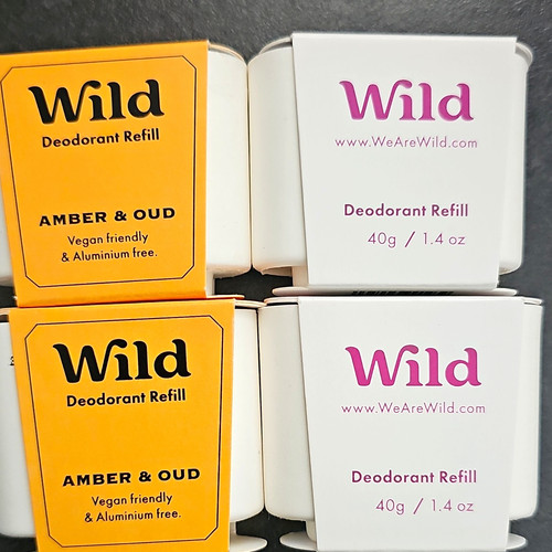 Wild natural deodorant - wild, refill