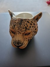 Quail Ceramics Leopard Face