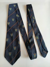 Vintage Tootal Tie Navy Blue