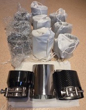3x Sets (12 tips) BMW Exhaust Tips. M2 M3 M4 M5 M6