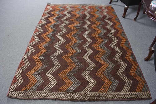2x7 large vintage rug - ft,