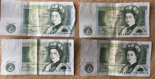 Vintage 1 notes - 10, £1