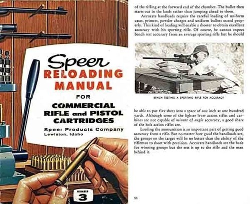 Speer 1959 reloading manual - 1959,