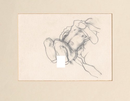 Nude drawing sketch - nude,
