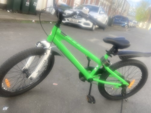 Bmx inch green bike boys - 22,