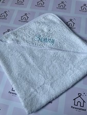 Personalised Baby Hooded Towel