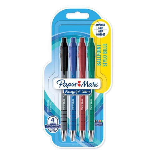 Pack paper mate flexgrip - mate,