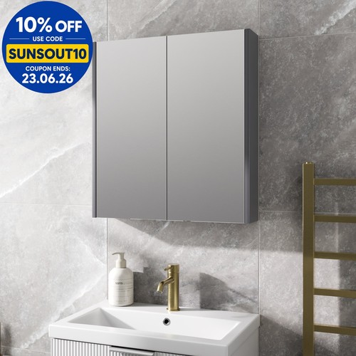 600mm bathroom mirror cabinet - 600mm,