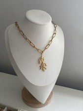 Coral Pendant Necklace Summer