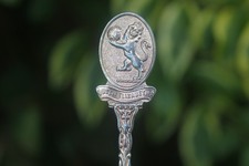 Vintage Spoon Queen Elizabeth II Probably 1977 Silver Jubilee Souvenir Royal 