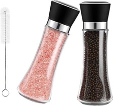 Premium Salt & Pepper Grinders with Adjustable Coarseness