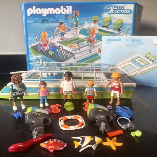 Playmobil glass bottom boat - playmobil,