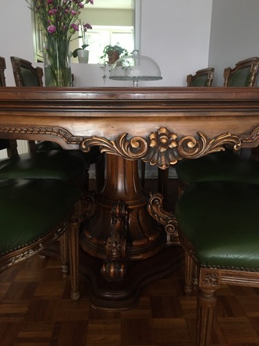 Dinning table and - , chairs